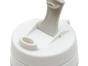 Canuta pliabila din silicon New Baby 350 ml grey