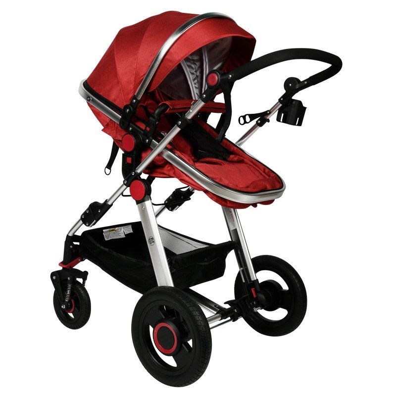 Reducere 53% - Carucior 2 in 1 reversibil S-18 Buf Boof Linen Red 0-36 luni 2 Reducere 53% - Carucior 2 in 1 reversibil S-18 Buf Boof Linen Red 0-36 luni - imagine 2