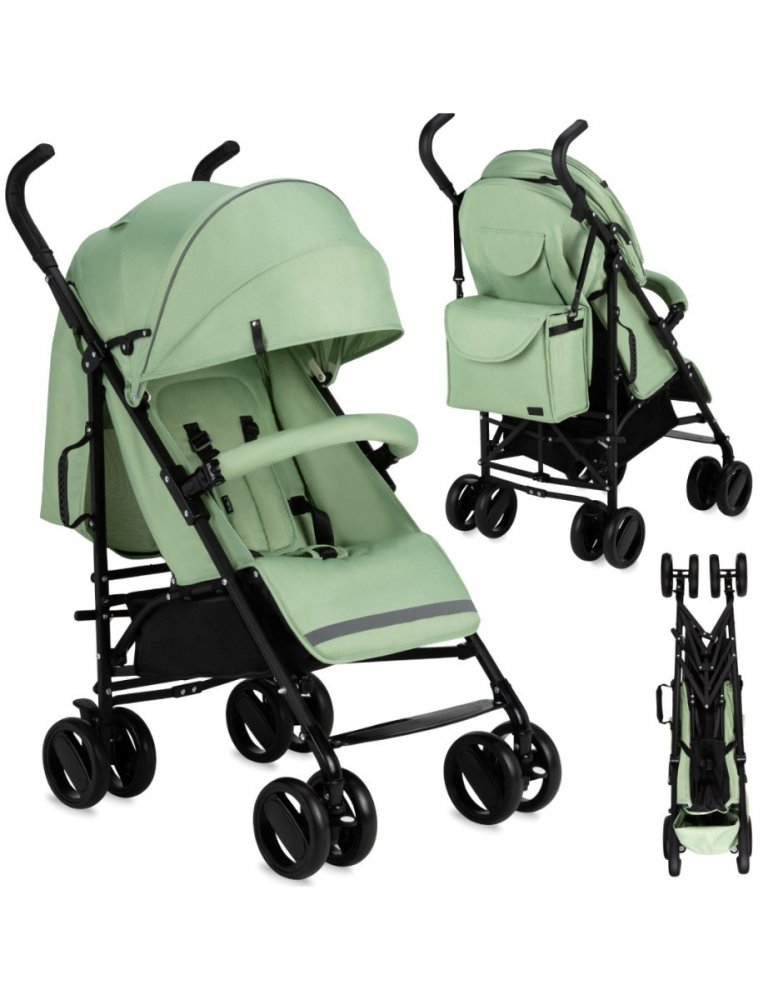 Reducere 49% - Carucior sport Momi Akira green 2 Reducere 49% - Carucior sport Momi Akira green - imagine 2