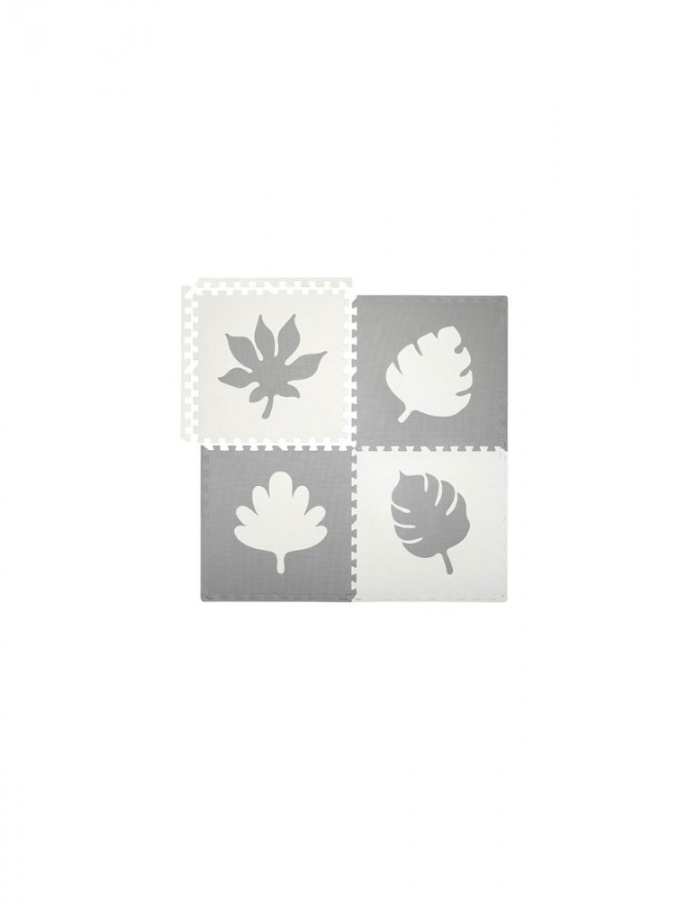 Reducere 65% - Covoras de joaca puzzle Momi Feli 120x120 cm grey 1 Covoras de joaca puzzle Momi Feli 120x120 cm grey