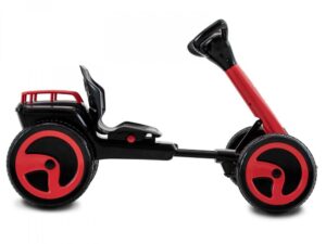 Kart electric pentru copii Rollplay XL 12V 50W pliabil cu cos depozitare