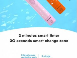 Periuta de dinti electrica Smart TabbyBoo Dr Oly V34 pink