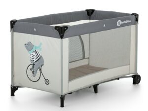 Patut pliant Nyja Teddy Biker Grey PetiteMars