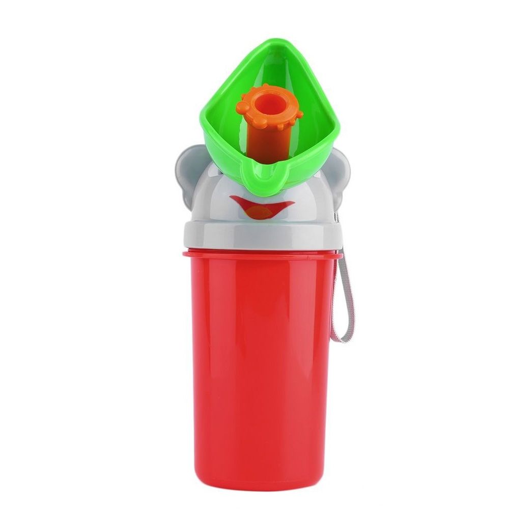 Reducere 55% - Pisoar Little Mom Pee Trainer Red pentru fetite, portabil, cu sistem anticurgere 1 Pisoar Little Mom Pee Trainer Red pentru fetite