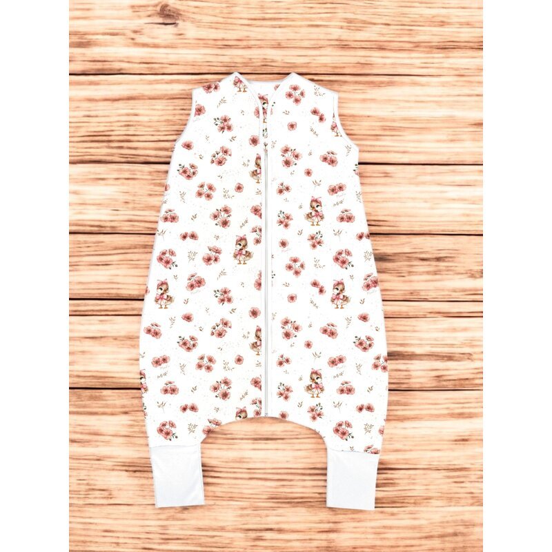 Reducere 49% - Sac de dormit MimiNu de iarna 87 cm din bumbac 2.5 Tog Ducklings Powdery Pink 1 Sac de dormit MimiNu de iarna 87 cm din bumbac 2.5 Tog Ducklings Powdery Pink