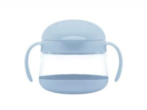 Set 2 cani pentru gustare Ubbi bleu si vernil