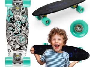 Skateboard copii Qkids Galaxy Industrial