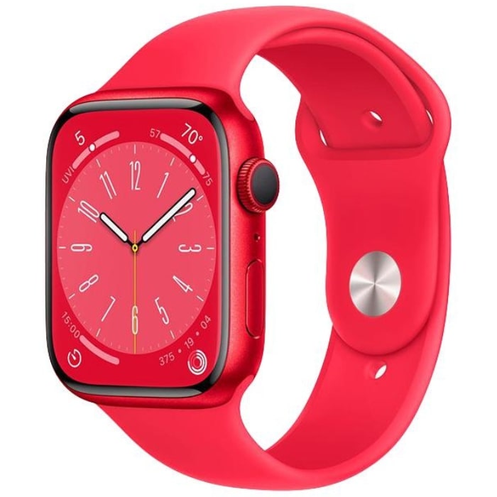 Reducere 71% - Apple Watch Series 8 2022, GPS, Aluminium 41mm N/A Red Bun 1 Apple Watch Series 8 2022