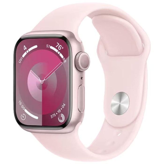 Reducere 50% - Apple Watch Series 9 2023, GPS + Cellular, Aluminium 41mm N/A Pink Foarte bun 1 Apple Watch Series 9 2023