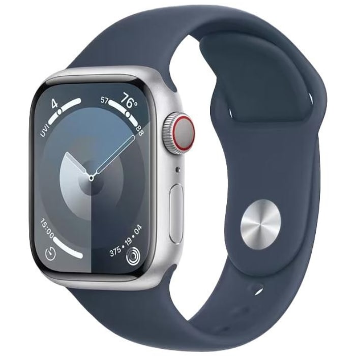 Reducere 50% - Apple Watch Series 9 2023, GPS + Cellular, Aluminium 41mm N/A Silver Foarte bun 1 Apple Watch Series 9 2023