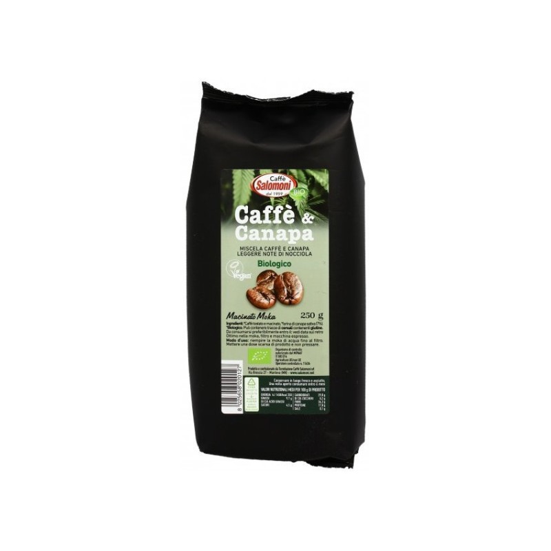 Reducere 14% - Cafea si Canepa BIO, Salomoni Cafe, 250 g 1 Cafea si Canepa BIO