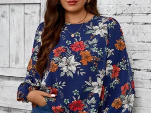 Camasa cu imprimeu floral