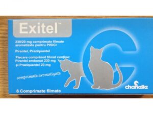 Exitel Cat 230  20 mg  - 8 comprimate