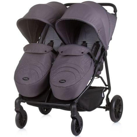 Reducere 47% - Carucior gemeni Chipolino Top Stars anthracite 2 Reducere 47% - Carucior gemeni Chipolino Top Stars anthracite - imagine 2