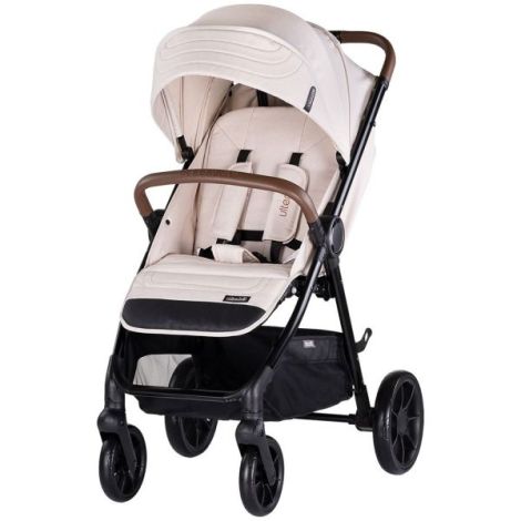 Reducere 49% - Carucior sport Chipolino Ultera cu husa picioare biscotta 1 Carucior sport Chipolino Ultera cu husa picioare biscotta