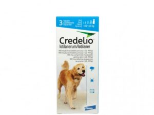 Credelio 900 mg caini (22 - 45 kg) - 3 tablete