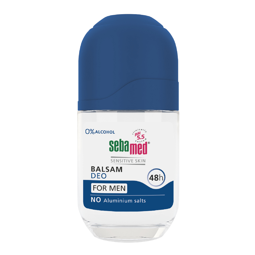 Reducere 23% - Deodorant-balsam roll-on pentru barbati, 50 ml, Sebamed 1 Deodorant-balsam roll-on pentru barbati