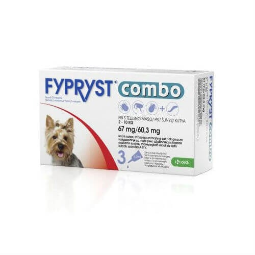 Reducere 53% - Fypryst Combo Dog S (2-10kg) x 3 pip 2 Reducere 53% - Fypryst Combo Dog S (2-10kg) x 3 pip - imagine 2