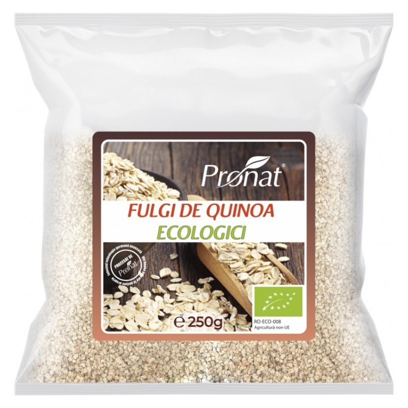 Reducere 14% - Fulgi de Quinoa BIO, 250 g, Pronat 1 Fulgi de Quinoa BIO