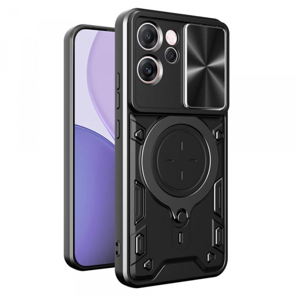 Reducere 50% - Husa pentru Oppo Reno14 FS 5G / Reno14 F, Techsuit, CamGuard Pro, Neagra 1 Husa pentru Oppo Reno14 FS 5G / Reno14 F