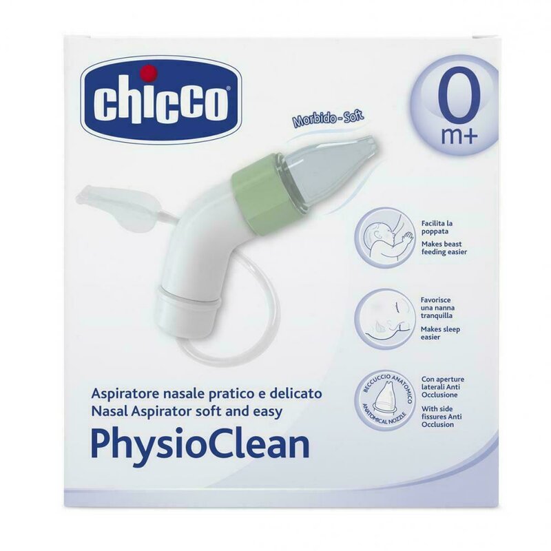 Reducere 48% - Kit aspirator nazal, Chicco, PhysioClean 1 Kit aspirator nazal