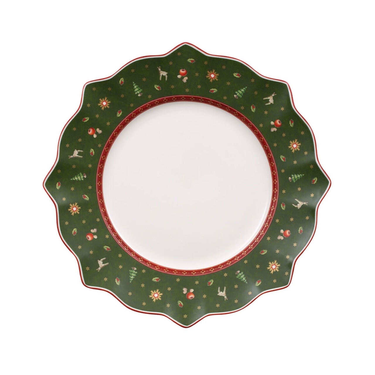 Reducere 37% - Farfurie intinsa, Villeroy & Boch, Toy's Delight Green, 29 cm, portelan premium 1 Farfurie intinsa