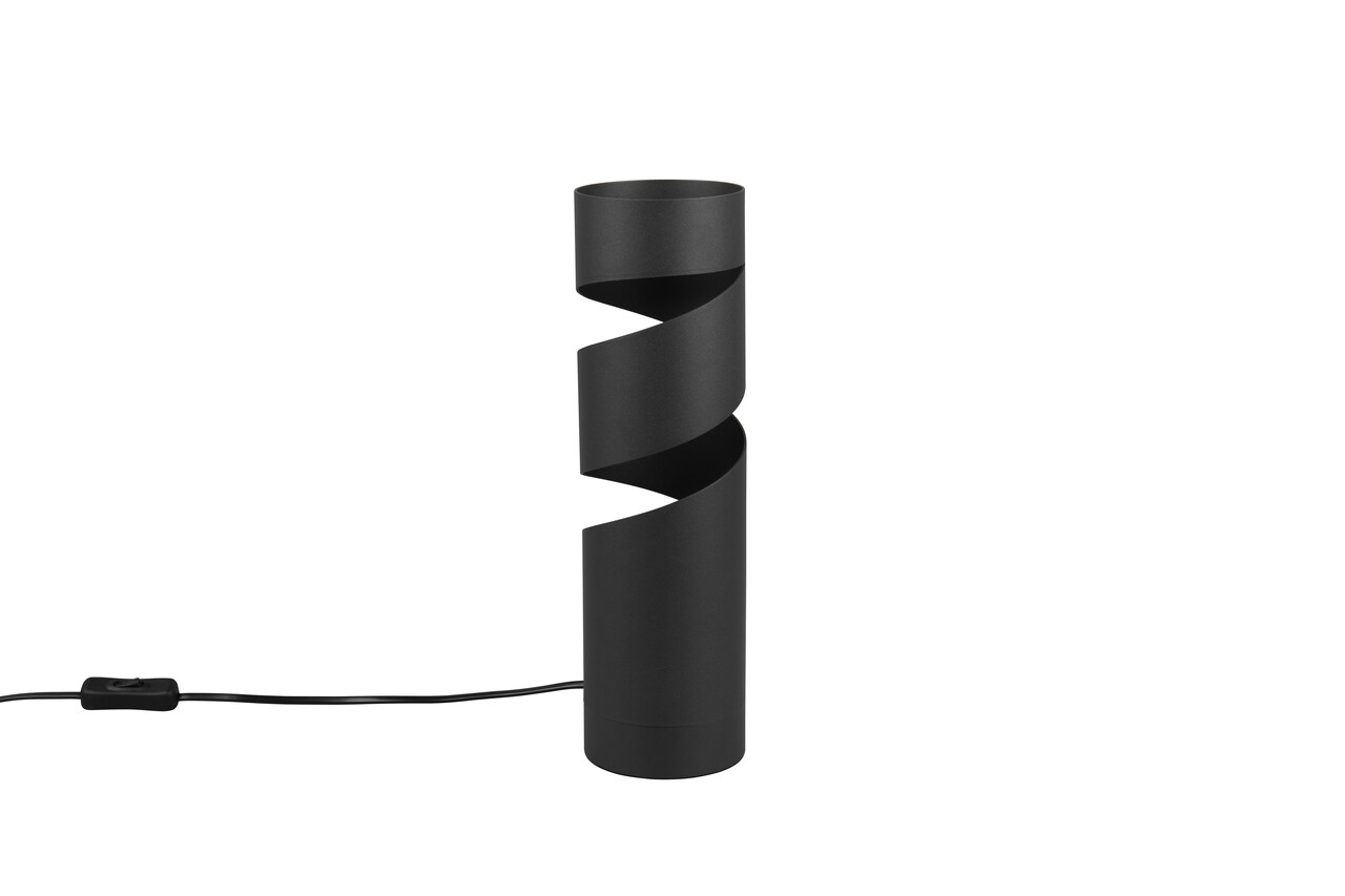 Reducere 20% - Lampa de masa Stream, TRIO, 12x35 cm, 10W, 1x GU10, metal, negru mat 2 TRIO