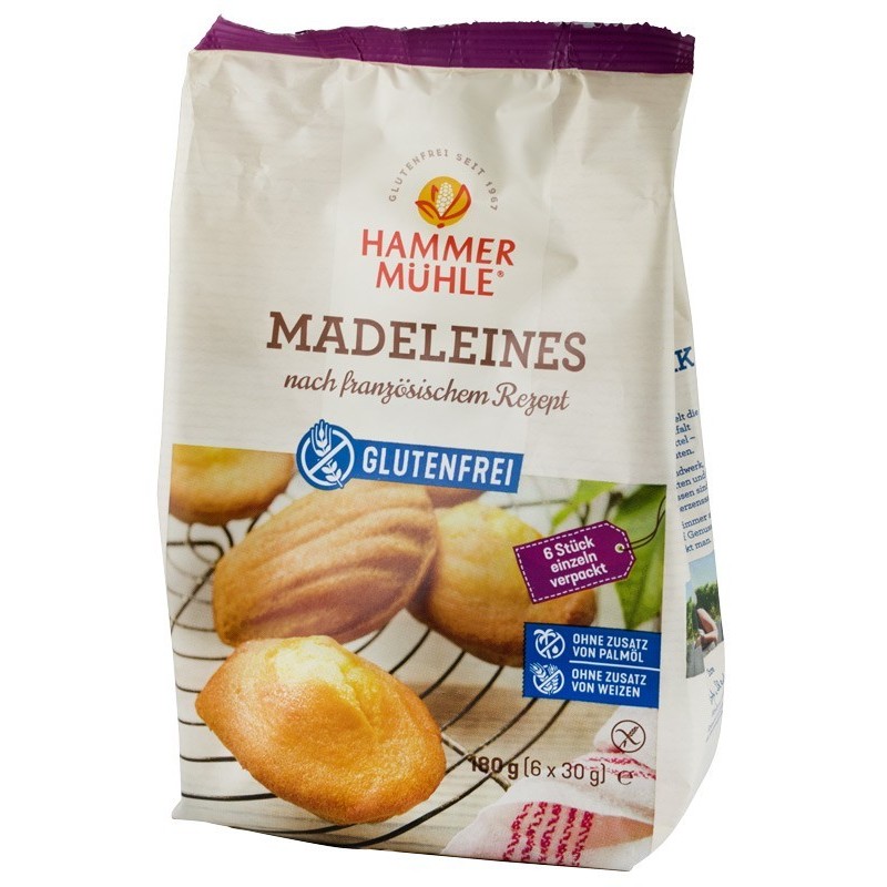 Reducere 14% - Madlene, dupa o Reteta Frantuzeasca, Hammer Muhle 180 g, 6X30 g 1 Madlene