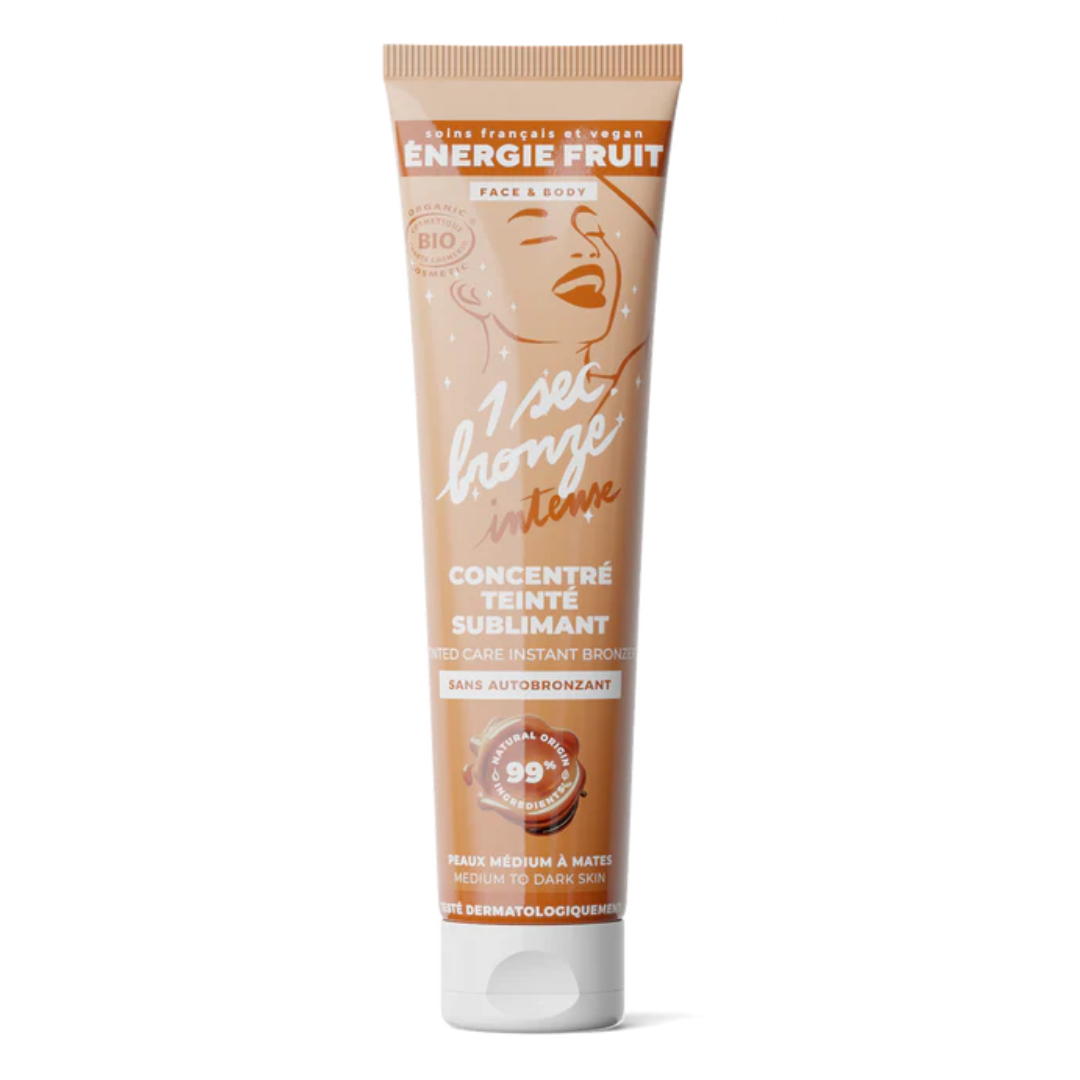 Reducere 25% - Lotiune iluminatoare fata si corp cu efect de bronz instant Mid to Dark skin, 100ml, Energie Fruit 1 Lotiune iluminatoare fata si corp cu efect de bronz instant Mid to Dark skin