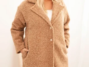 Palton camel elegant marime mare...