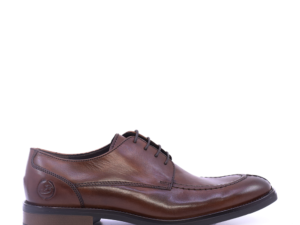 Pantofi derby bărbați Benvenuti maro din piele 718BP8676M