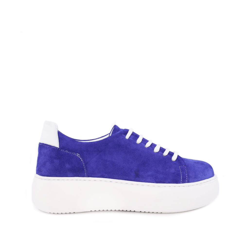 Reducere 50% - Pantofi femei Benvenuti albastri din piele întoarsă 2385DP1448VBL 1 Pantofi femei Benvenuti albastri din piele întoarsă 2385DP1448VBL