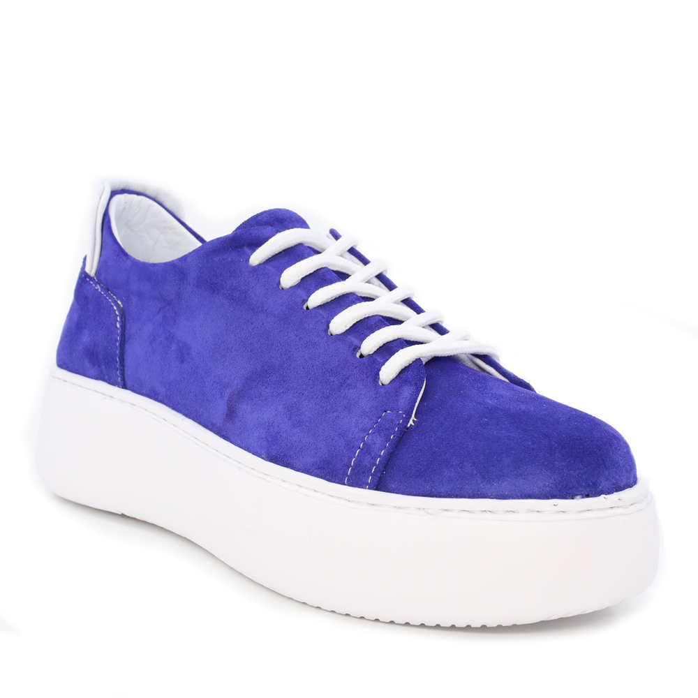 Reducere 50% - Pantofi femei Benvenuti albastri din piele întoarsă 2385DP1448VBL 2 Reducere 50% - Pantofi femei Benvenuti albastri din piele întoarsă 2385DP1448VBL - imagine 2