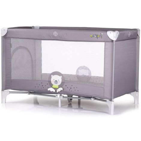 Reducere 41% - Patut pliabil Chipolino Capri Bear grey 2 Reducere 41% - Patut pliabil Chipolino Capri Bear grey - imagine 2
