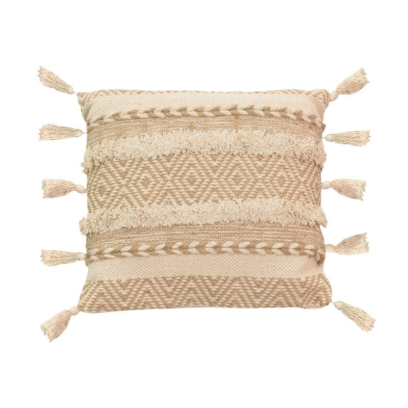Reducere 35% - Pernuta decorativa Labrinth Boho, Bej, 45x45 cm 1 Pernuta decorativa Labrinth Boho
