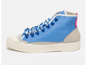 Tenisi high-top - Alb/Albastru royal