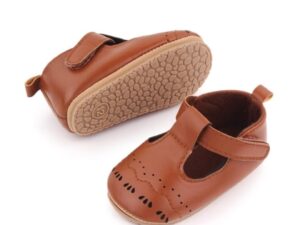 Pantofi  Model AL 14223 Lolyta - Piele ecologica - Fete - Maro - Maro