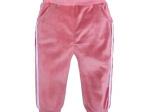 Pantaloni  Din Catifea - Uni - Casual - Fete - Roz