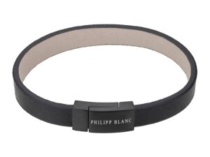 Bratara de piele - Negru