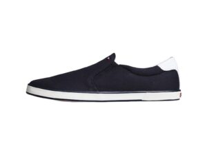 Pantofi sport barbati -  Iconic Vulcanized Sneakers - Poliester - Albastru - Alb/Bleumarin