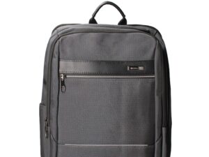 Rucsac unisex din material textil cu doua compartimente 175605 - Gri