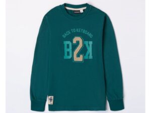 Bluza cu imprimeu pentru baiat -  0.7433 - Verde