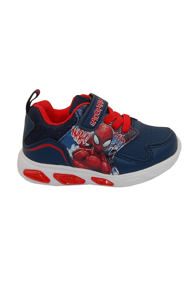 Reducere 69% - Pantofi sport cu imprimeu Spiderman - Rosu/Bleumarin 1 Pantofi sport cu imprimeu Spiderman - Rosu/Bleumarin