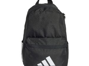 Rucsac din material textil cu imprimeu logo - Negru