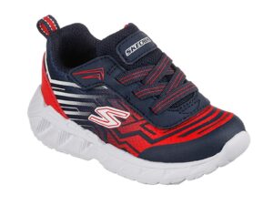 Pantofi sport cu detalii logo Magna Lights - Rosu/Bleumarin