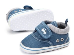 Tenisi pentru bebelusi  Model AL 20491 - Textil - Baieti - 3-6 - Denim - 18 - Albastru
