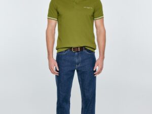 Tricou polo din bumbac Wladym