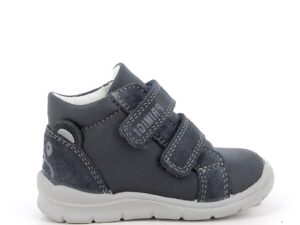 Pantofi sport de piele ecologica cu garnituri de piele intoarsa - Albastru ultramarin