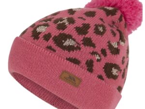 Caciula cu animal print Kaylani - Auriu/Maro/Roz