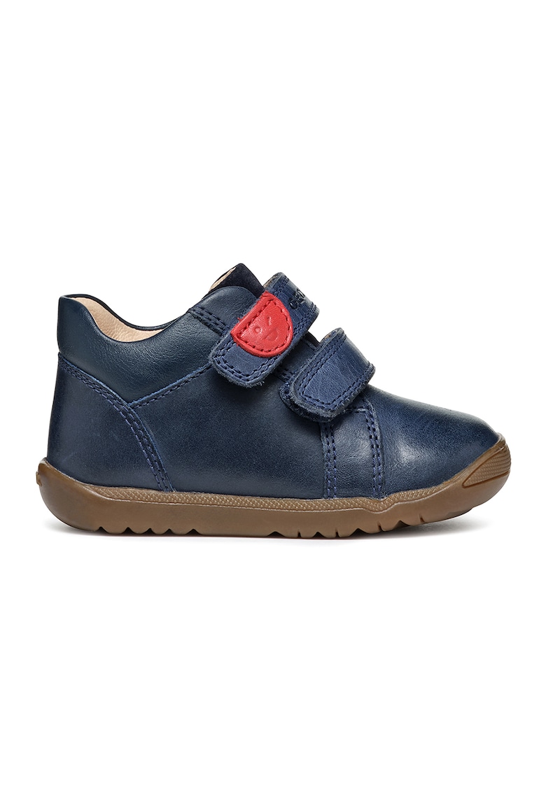 Reducere 63% - Pantofi sport cu insertii de piele intoarsa - Bleumarin 1 Pantofi sport cu insertii de piele intoarsa - Bleumarin
